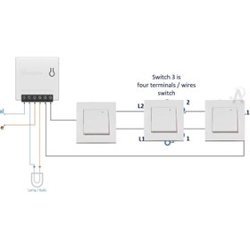 تصویر سوئیچ تک کانال پشت کلیدی سونوف مدل Mini 