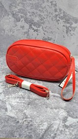 تصویر مدل چرمی دوشی قرمز کد 7160 