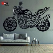 تصویر چراغ نئون طرح موتور cb1300 neon-light-engine-design-cb1300