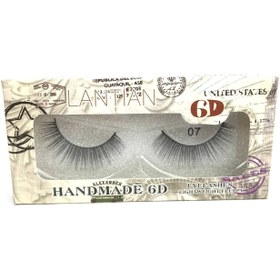 تصویر مژه مصنوعی ۶بعدی - رنگ۵ 6D artificial eyelashes