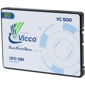 تصویر اس اس دی اینترنال ویکومن مدل VC500 ظرفیت ا Vicco man VC 500 Internal SSD 120+8 GB Vicco man VC 500 Internal SSD 120+8 GB