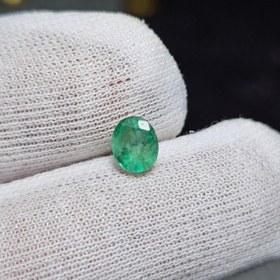 تصویر نگین سنگ زمرد معدنی زامبیا کد 36868 