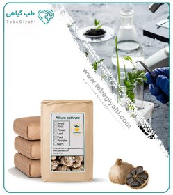 تصویر سیر سیاه خشک فله 