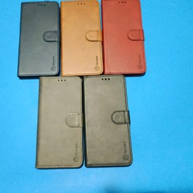 تصویر کیف کلاسوری مدل چرمی مناسب برای گوشی Note 12s case suitable for Note 12s