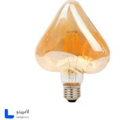 تصویر عنوان محصول لامپ ادیسونی ۶ وات طرح قلب پارس اروند (Pars Arvand 6W Edison Bulb Heart Shape)