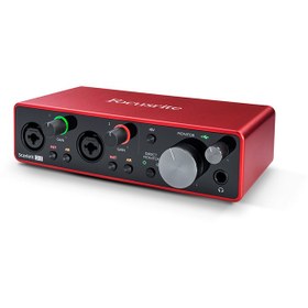 تصویر کارت صدا فوکوس رایت مدل Scarlett 2i2 G3 Focusrite Scarlett 2i2 G3