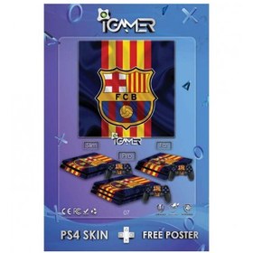 تصویر اسکین پلی استیشن 4 اسلیم - Playstation 4 Slim Skin iGamer Barcelona 