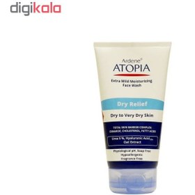 تصویر لوسیون شوینده و مرطوب کننده بسیار ملایم صورت آتوپیا آردن حجم 150 میلی لیتر Arden Atopia Extra Mild Moisturizing Face Wash 150 ml