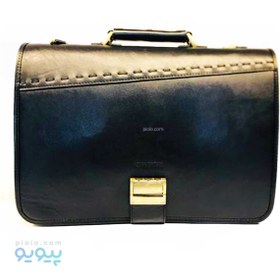تصویر کیف اداری چرم طبیعی مردانه چرمسال آیتم 663 عمده و کارتنی 