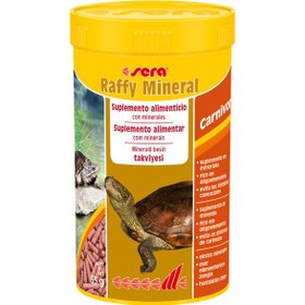تصویر لوازم خزنده فروشگاه اوجیلال ( EVCILAL ) غذای لاک پشت معدنی Sera Reptil Raffy 250 میلی لیتر / 55 گرم – کدمحصول 129265 