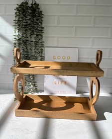 تصویر استند چوبی - قلبی 