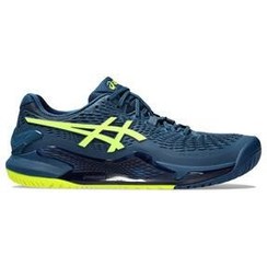 تصویر Asics GEL Resolution 9 کفش تنیس آبی مردانه 1041A330 404 