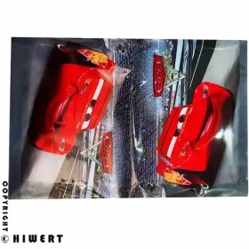 تصویر دستمال کاغذی جیبی 10 برگ طرح لایتنینگ مک‌کوئین 