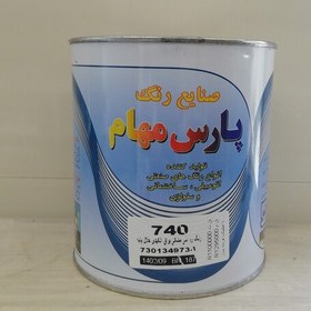 تصویر رنگ روغنی مشگی براق پارس مهام محصول درجه یک 1 لیتری مناسب ساختمان و صنعت پوشش و چسبندگی و غلظت و تینر خوری بالا 