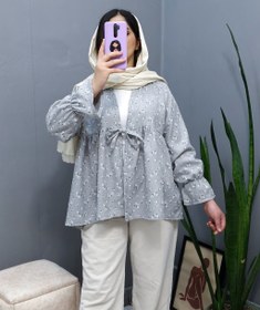 تصویر شومیز عروسکی گل گچی 