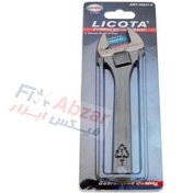 تصویر آچار فرانسه 6 اینچ لیکوتا مدل AWT-35037-6 ا LICOTA 15-DEGREE ADJUSTABLE ANGLE WRENCH MODEL AWT-35037-6 LICOTA 15-DEGREE ADJUSTABLE ANGLE WRENCH MODEL AWT-35037-6