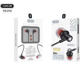 تصویر هندزفری سیمی YS-215 