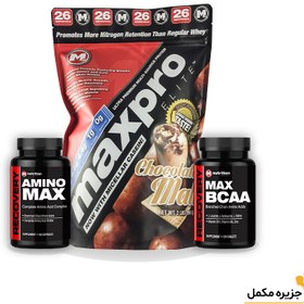 تصویر پک مکس پرو الیت مکس ماسل و بی سی ای ای و آمینو | Max Pro Elite Max Muscle 