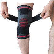 تصویر زانوبند طبی ورزشی مدل بند ضربدری مایلیکا Mailika knee support