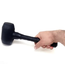 تصویر چکش تمام لاستیکی متوسط Medium all rubber hammer