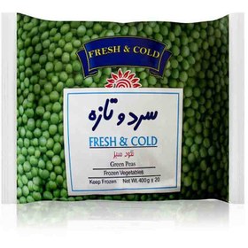 تصویر نخود سبز سرد و تازه - 400 گرم 