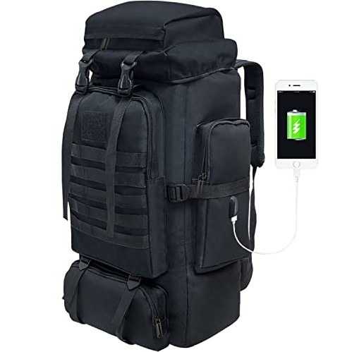 G4Free 50L Hiking Backpack Waterproof Daypack with 2L BPA Free