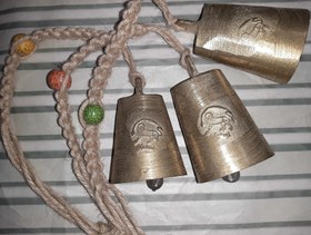 تصویر زنگوله برنجی سنتی 