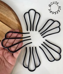 تصویر شانه شینیون 