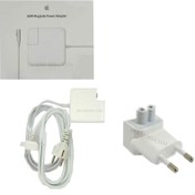 تصویر شارژر اورجینال لپ تاپ مک بوک اپل Apple Magsafe 16.5V 3.65A 60W Apple Magsafe 16.5V 3.65A 60W Original Adapter