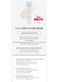 تصویر پرایمر پایه آرایشی Start Up Pore Primer محو عیوب پوست 30 میل میشا Missha 