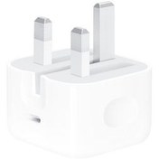 تصویر شارژر اصلی آیفون13 Apple iPhone 13 Original Charger Apple 20W 3pin USB-C Power Adapter