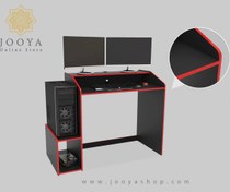 تصویر میز کامپیوتر گیمینگ آلدو مدل MC57 از MDF 