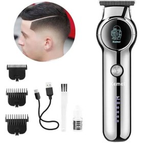 تصویر ماشین اصلاح موی سر و صورت و بدن کیمی KM-1851 کد 2482 Kemei hair clipper km-1851