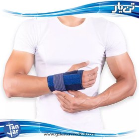 تصویر مچ بند آتل دار نئوپرن شناسه محصول: 3020 برند تن یار - چپ ا Neoprene Wrist Support Neoprene Wrist Support