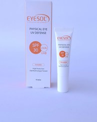 تصویر ضد آفتاب بی رنگ دورچشم آیسول sunscreen