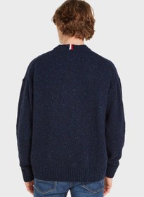 تصویر سویشرت لوگو برند Tommy Hilfiger Logo Sweatshirt