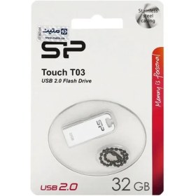 تصویر فلش مموری سیلیکون پاور مدل تاچ تی 03 ظرفیت 16 گیگابایت Silicon Power Touch T03 USB 2.0 Flash Memory 16GB