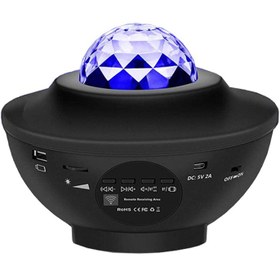 تصویر رقص نور مدل AC6921 - مشکی 