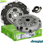 تصویر دیسک و صفحه پژو پارس TU5 والئو سبز اصلی Valeo 