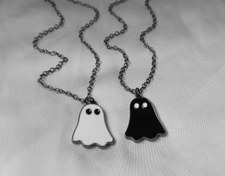 تصویر گردنبند فانتزی روح ۲ عددی با کاسه استیل 