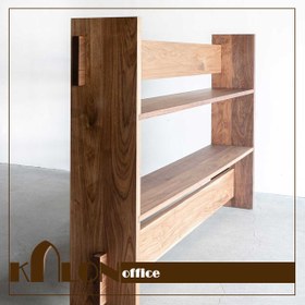 تصویر کتابخانه و شلف چوبی کالون آفیس مدل KO-3012 
