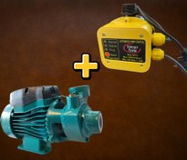 تصویر پمپ نیم اسب اسکواردی همراه با ست کنترل (سیم پیچ مس با گارانتی) 