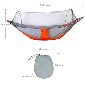 تصویر ننو شمعی پشه بند دار 4577 