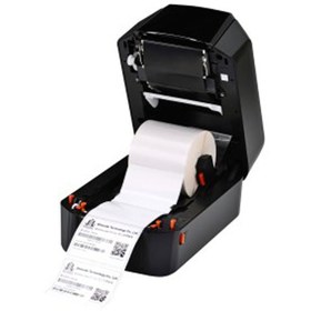 تصویر ليبل پرينتر مدل LP433E وین کد Label printer model LP433E wine code