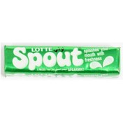 تصویر آدامس عسلی برند لاته اسپوت اصل طعم نعنا ۲۴ گرمی هندی Lotte Spout - نعنا ا Lotte Spout Lotte Spout