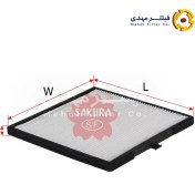 تصویر فیلتر کابین ساکورا CA-2808 