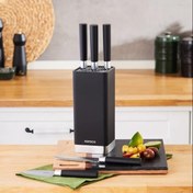 تصویر سرویس چاقو آشپزخانه کاراجا مدل Skycut ۶ پارچه استیل 