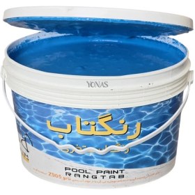 تصویر رنگ استخری رنگتاب 4 کیلویی 