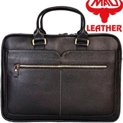 تصویر کیف اداری چرم ماد کد 406 MAD Leather 