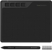 تصویر GAOMON S620 OSU Ultrathin Graphics Tablet 6.5 x 4 Inches Drawing Digital Pen Tablet with 4 Express Keys and Battery-Free Pen with 8192 Levels for Beginners/Leaning on Windows &amp;Mac &amp; Android OS… 